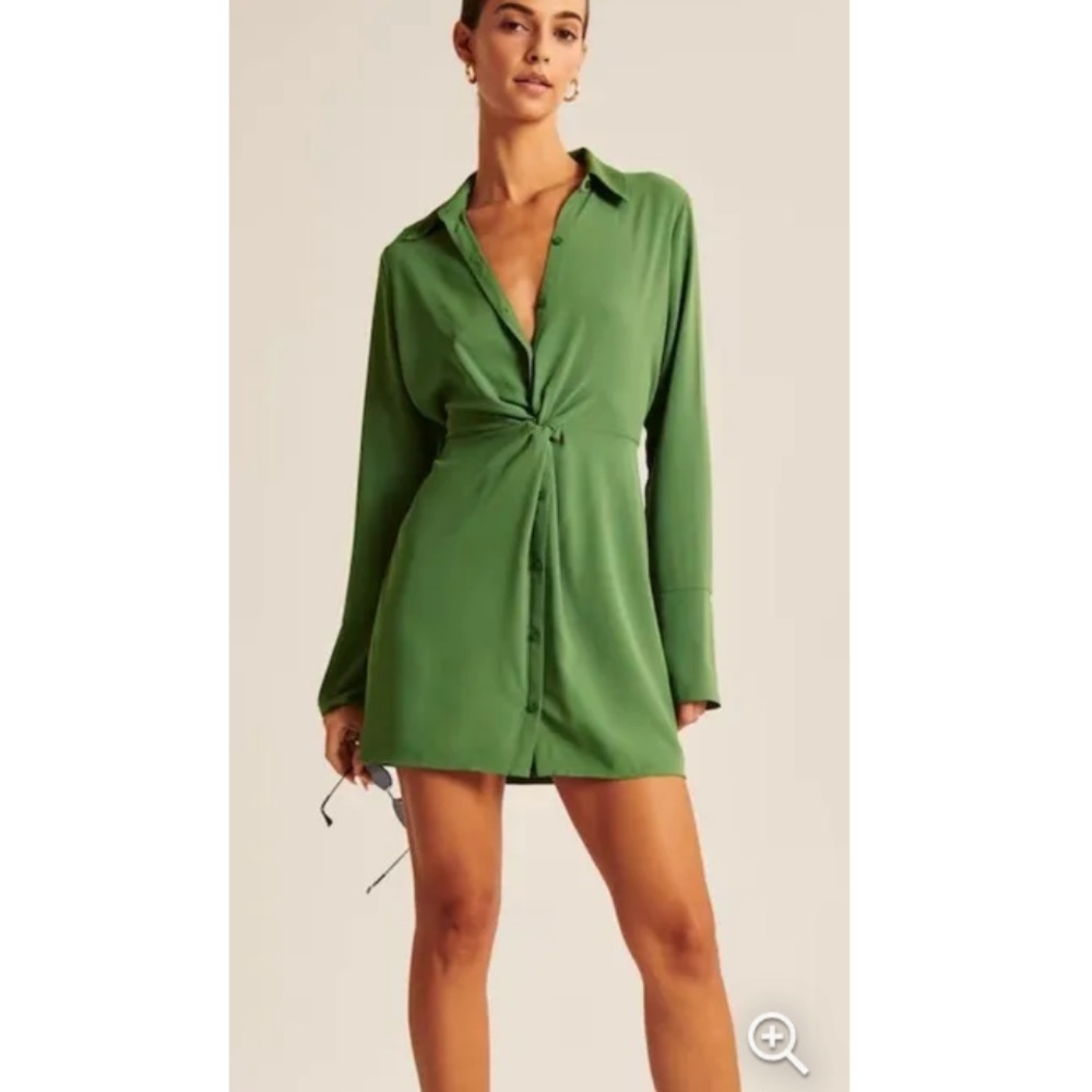 Abercrombie green dress